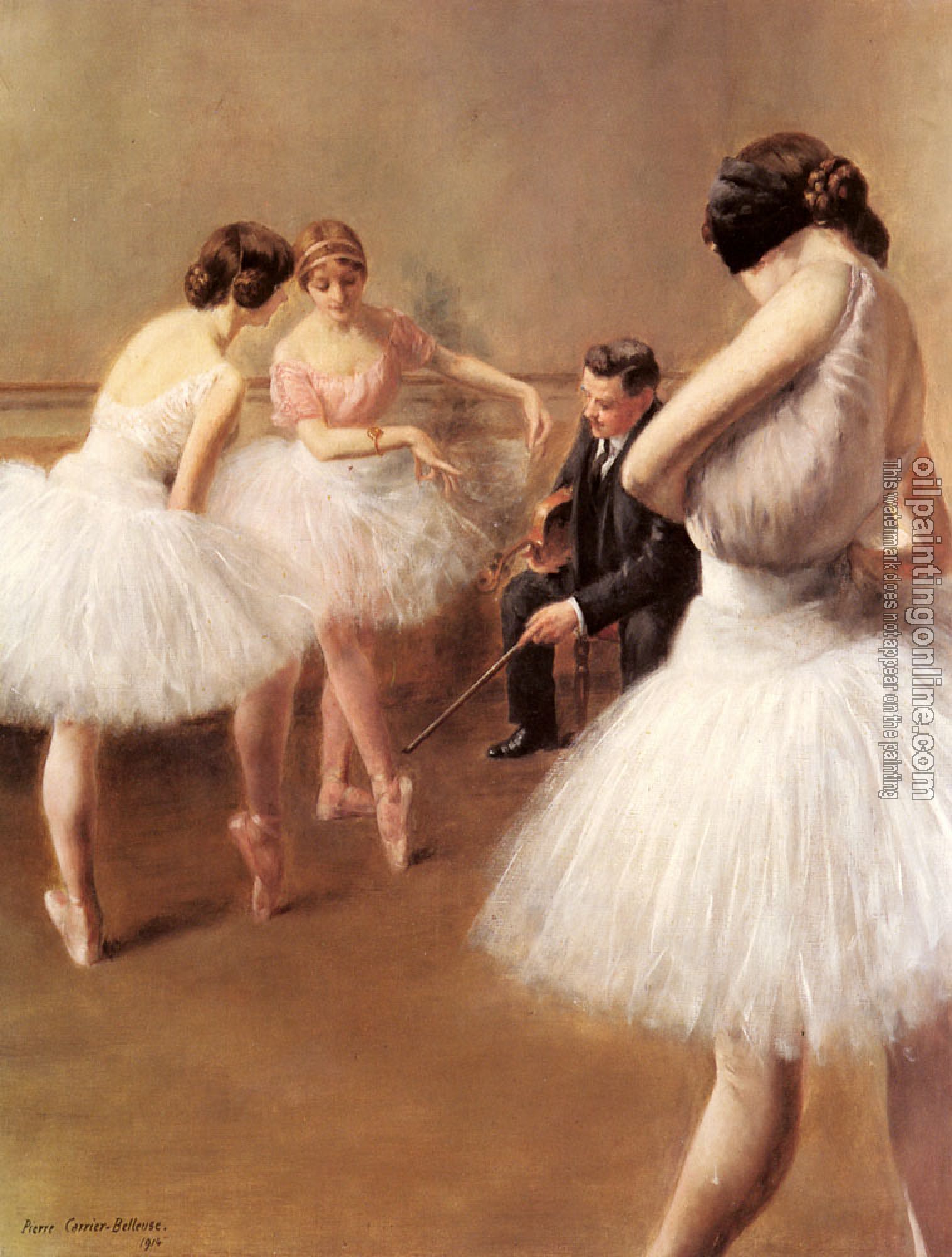 Pierre Carrier-Belleuse - The Ballet Lesson